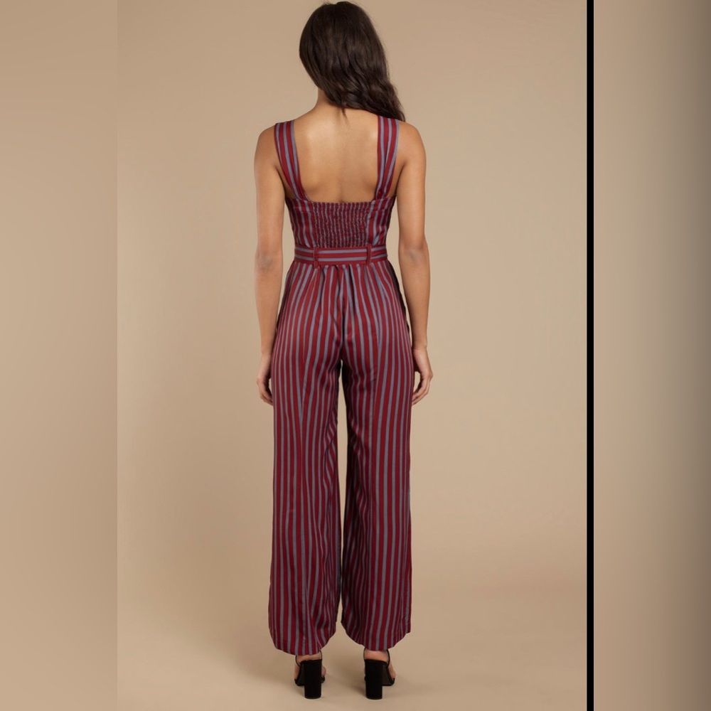 Free People Striped Jumpsuit - Picture 2 of 3